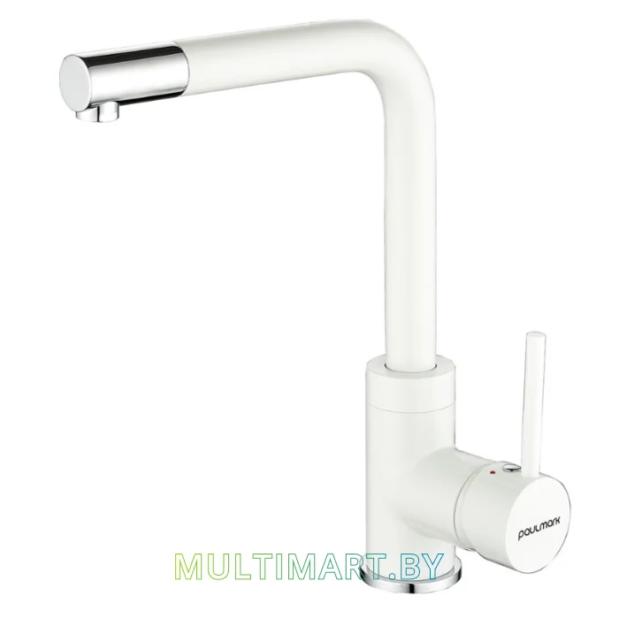 Смеситель Paulmark Honner Ho212018-431TW (белый)